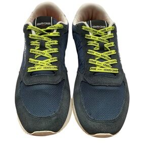 Roberto Cavalli Men's Navy Sneakers size 12US 46Euro